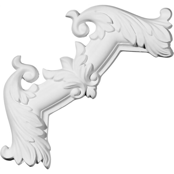 Ekena Millwork Panel Moulding Corner, High Density Urethane, 8 in H, 8 in W PML08X08AS-3 - main